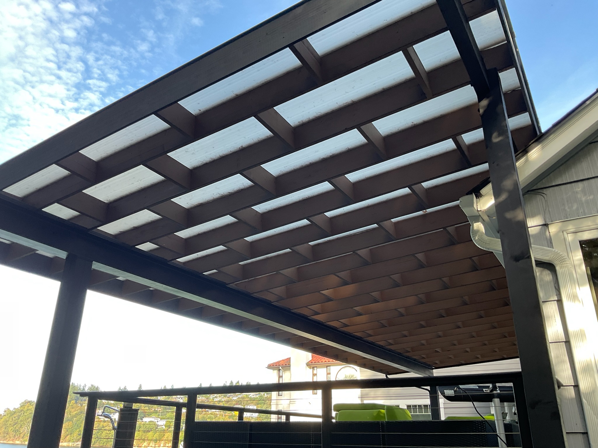Cover Your Pergola roof system detail